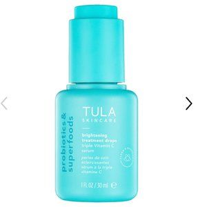 TULA Skincare Brightening Treatment Drops Triple Vitamin C Serum